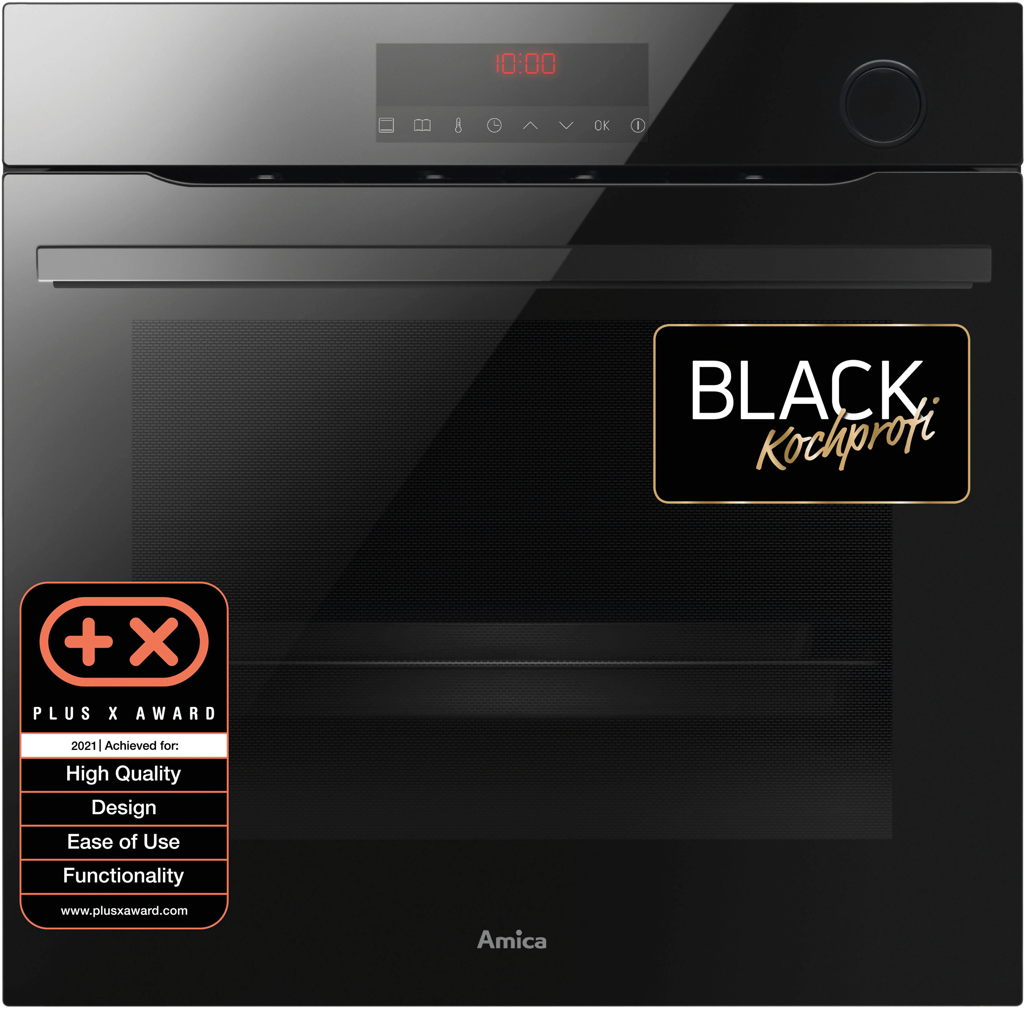 Amica Dampfbackofen »EBSX 949 610 S«, mit Teleskopauszug nachrüstbar, Steam günstig online kaufen