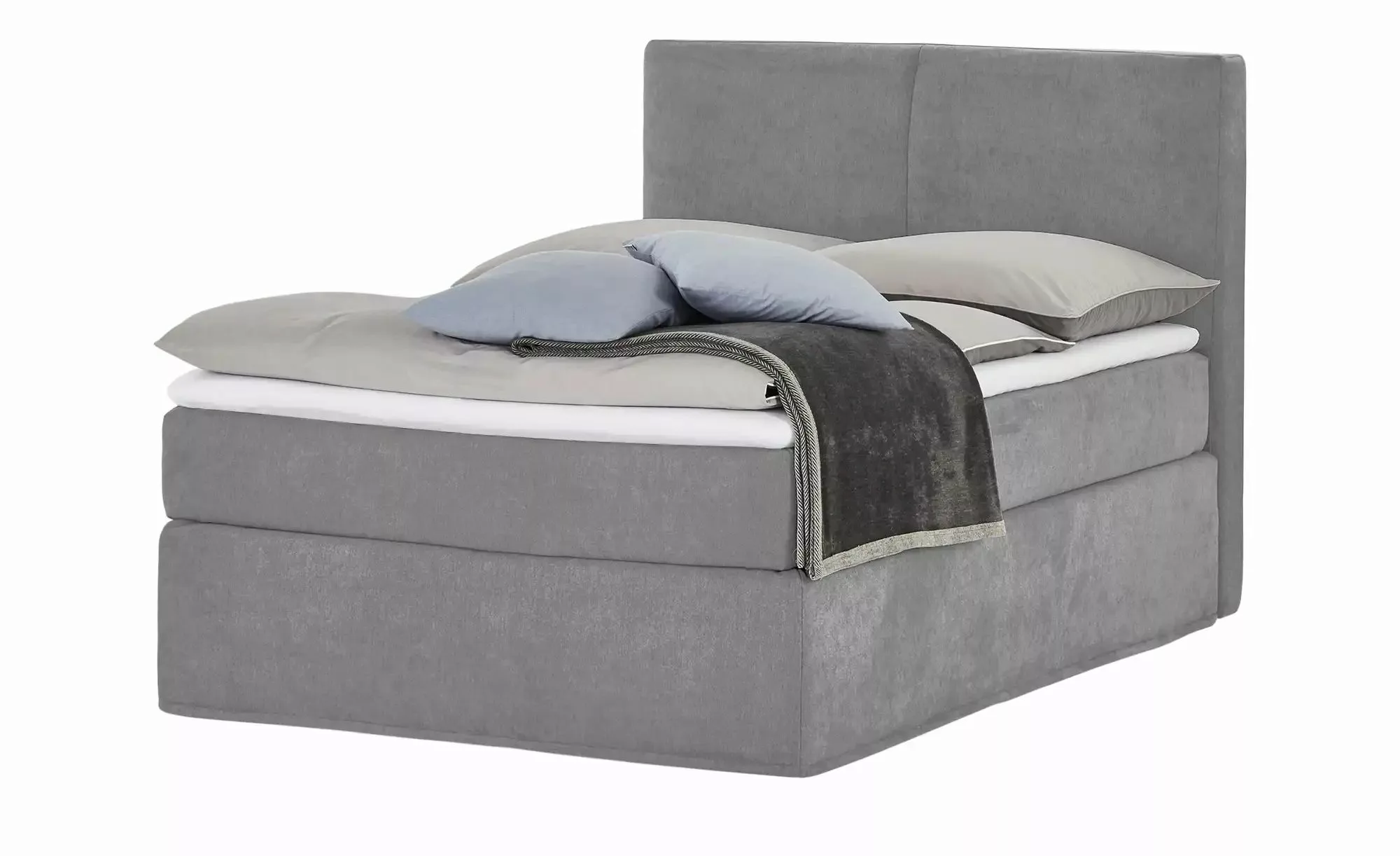 Boxi Boxspringbett 140 x 200 cm  Boxi ¦ grau ¦ Maße (cm): B: 140 H: 125 Bet günstig online kaufen