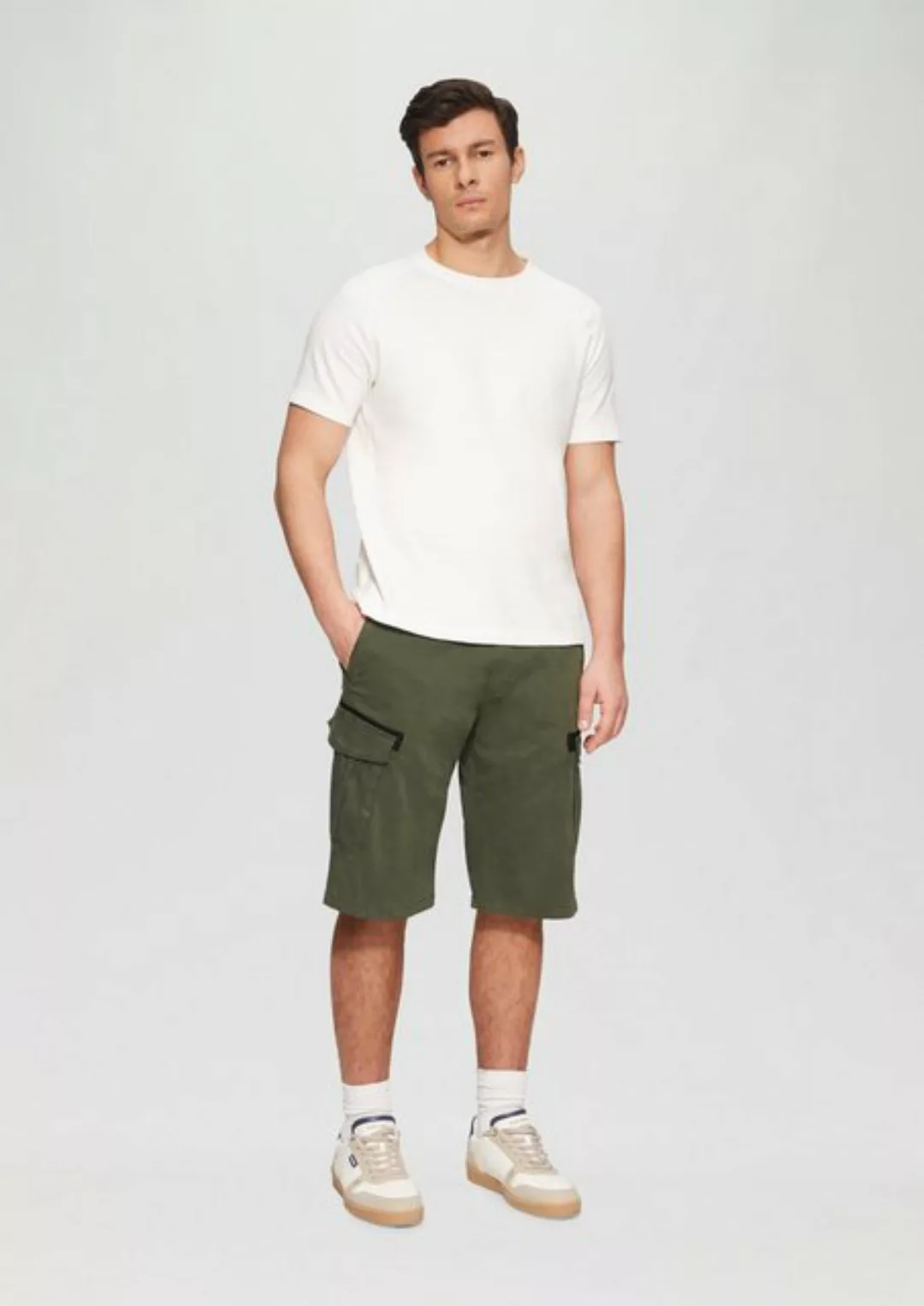 s.Oliver Bermudas File: Cargo-Shorts im Relaxed Fit günstig online kaufen