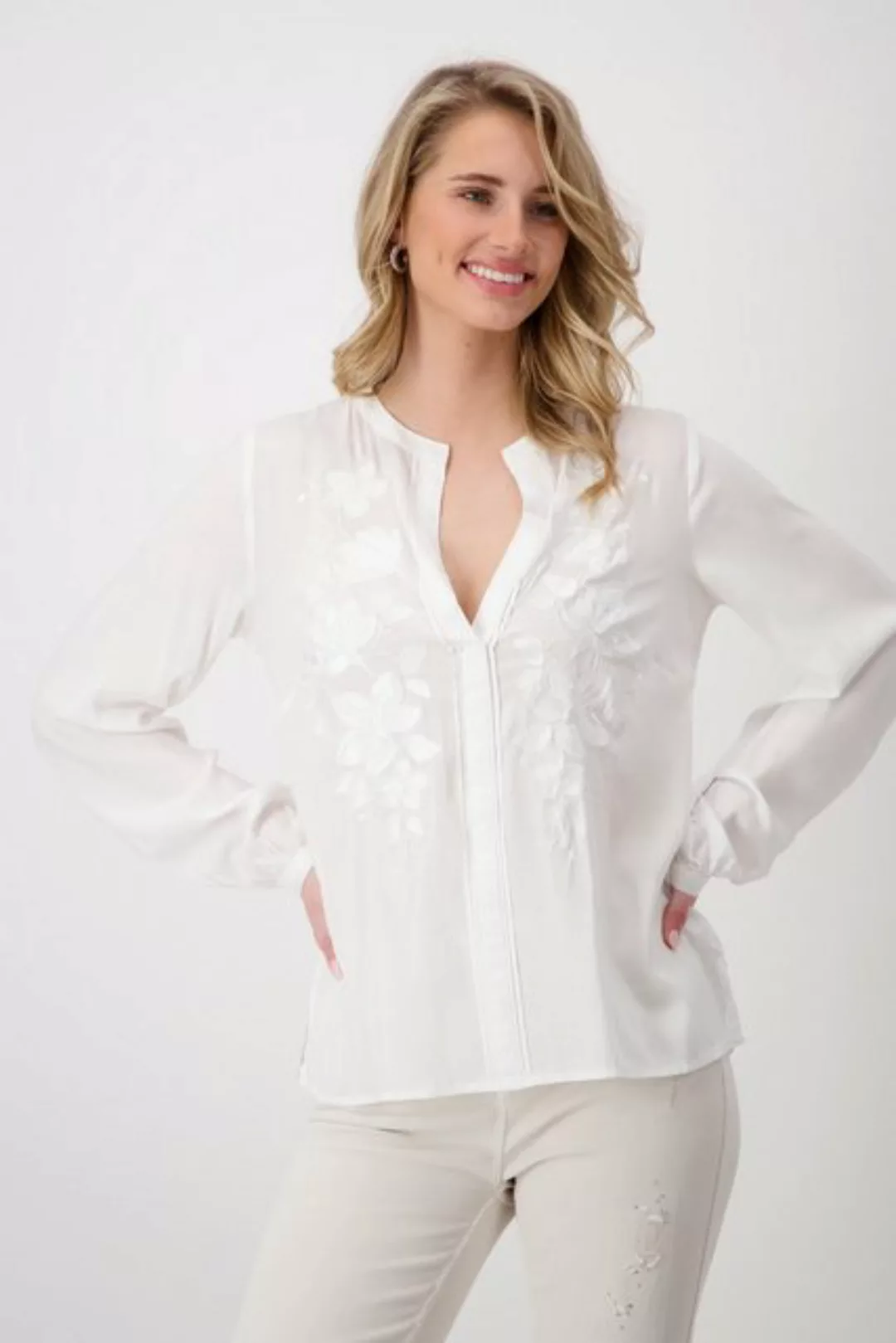 Monari Langarmbluse Bluse günstig online kaufen