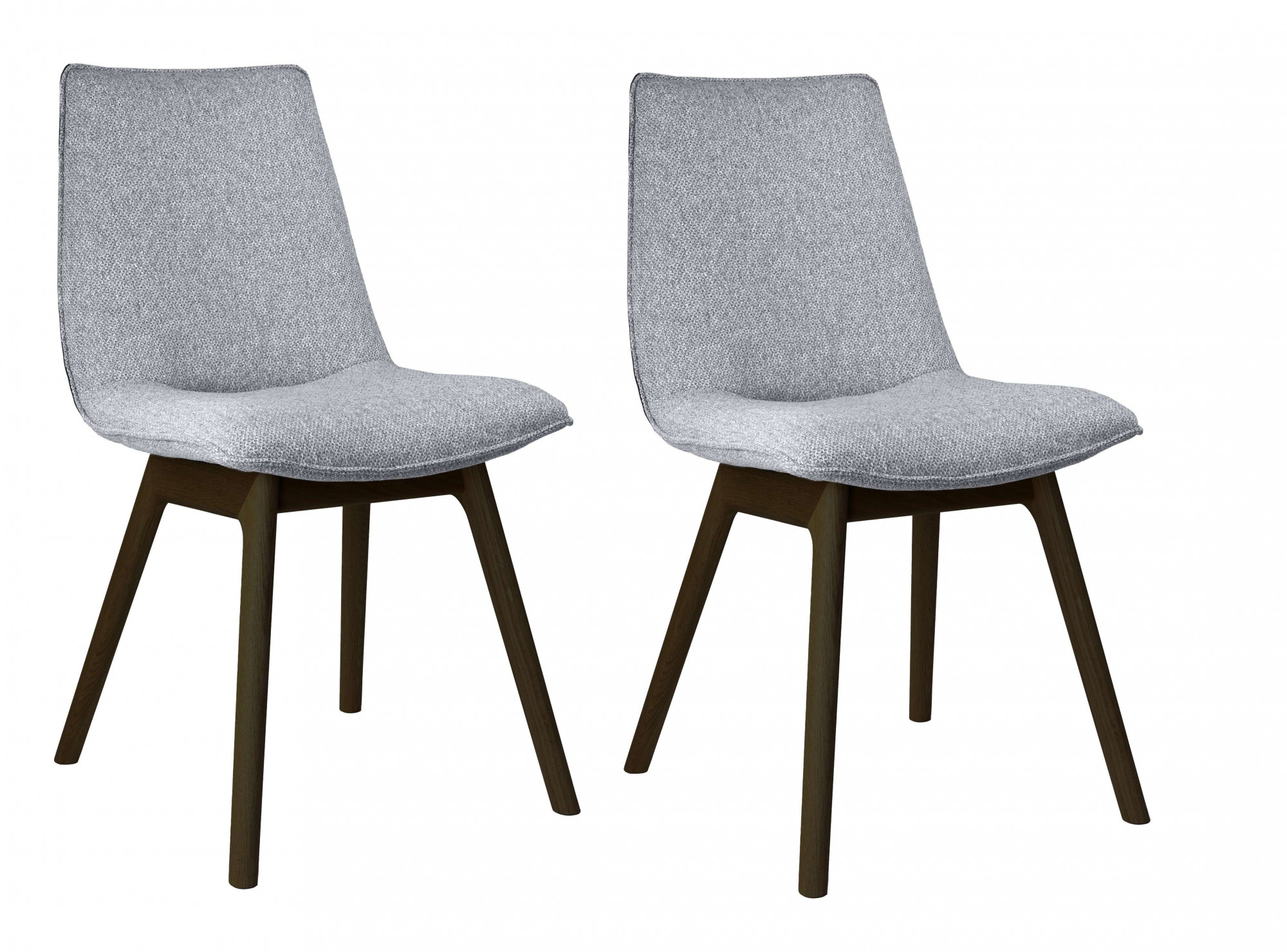 andas Esszimmerstuhl "Ramon", (Set), 2 St., Webstoff-Microfaser, mit Massiv günstig online kaufen