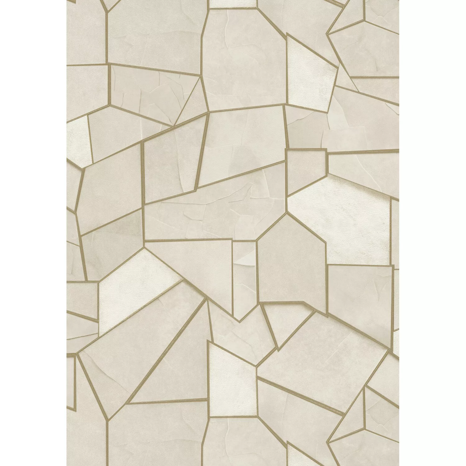 Erismann Vliestapete Elle Decoration 4 Mosaique Beige günstig online kaufen