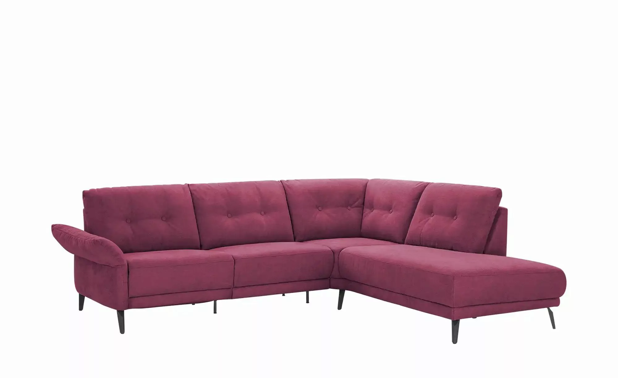 Jette Home Ecksofa   Scope  ¦ rot ¦ Maße (cm): B: 258 H: 88 T: 221.0 Polste günstig online kaufen