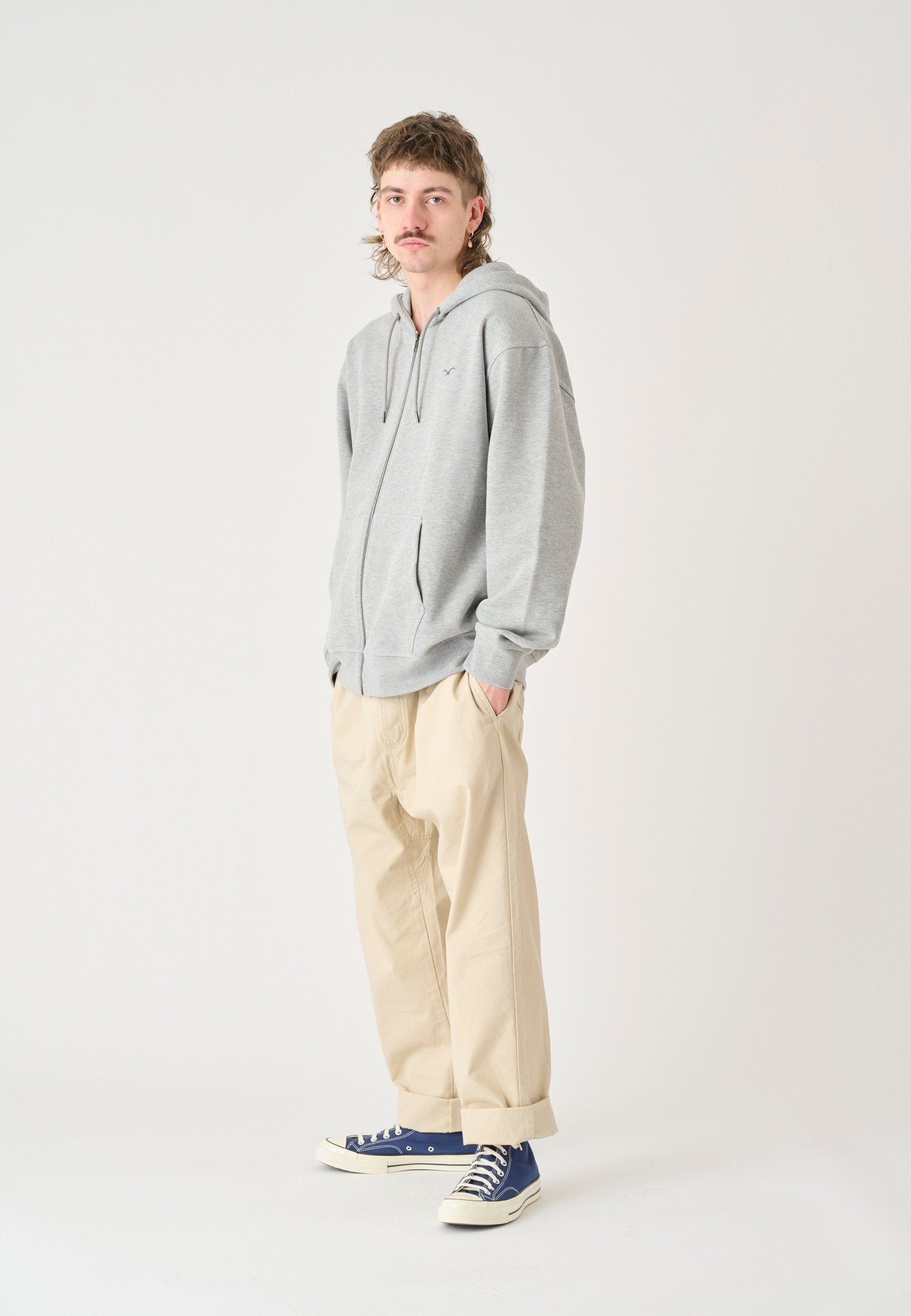Cleptomanicx Kapuzensweatshirt "Ligull Boxy", Mit Reißverschluss günstig online kaufen