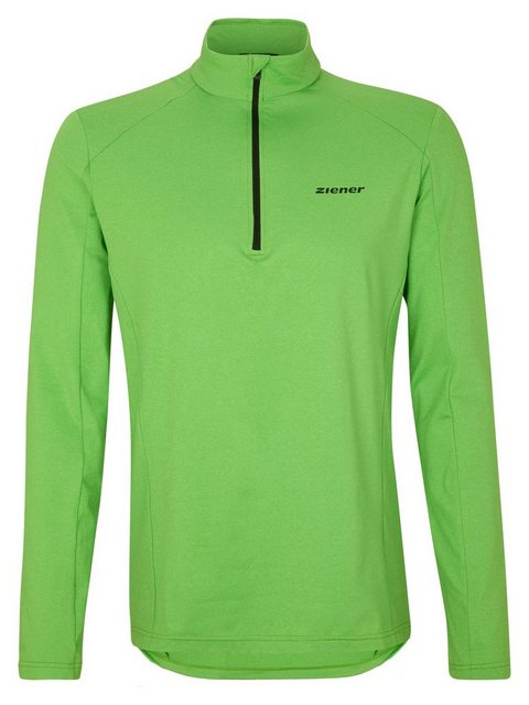 Ziener Rollkragenshirt PAULINO man (underlayer shirt) 40816 green.melange günstig online kaufen