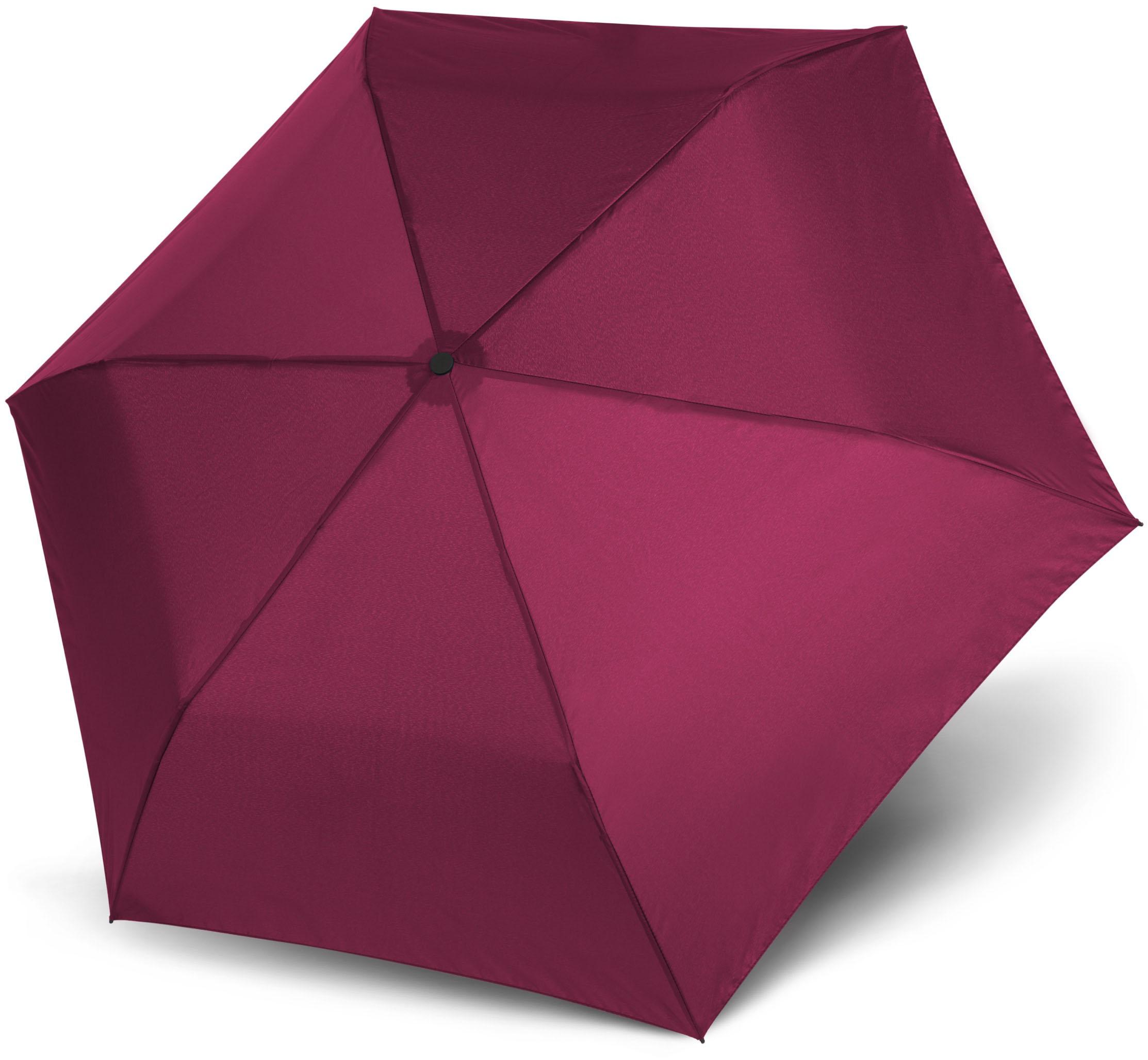 doppler Taschenregenschirm "Zero 99 uni, Royal Berry" günstig online kaufen