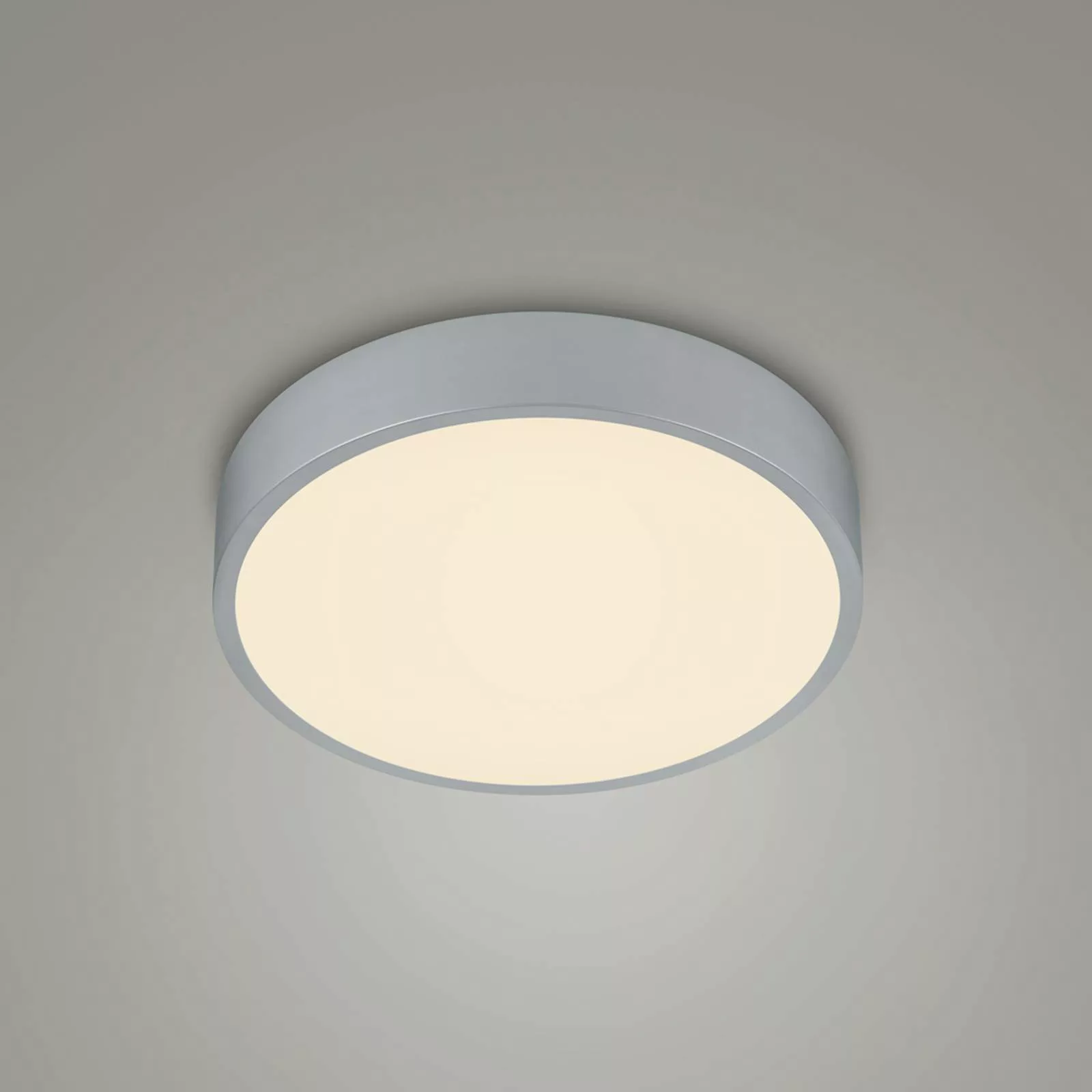 LED-Deckenlampe Waco, CCT, Ø 31 cm, titan günstig online kaufen