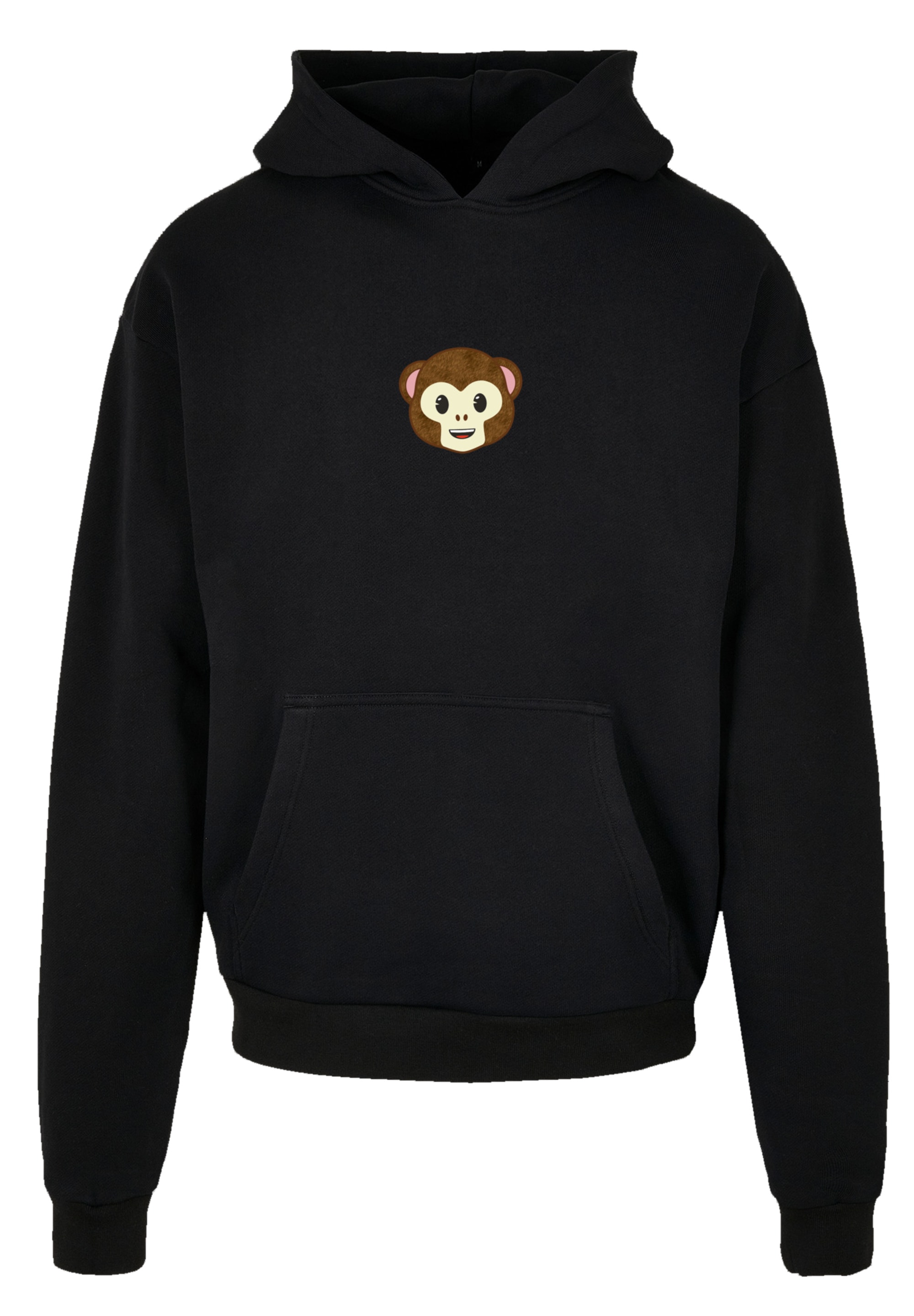 F4NT4STIC Kapuzenpullover "emoji couture smiling monkey furry face", Premiu günstig online kaufen