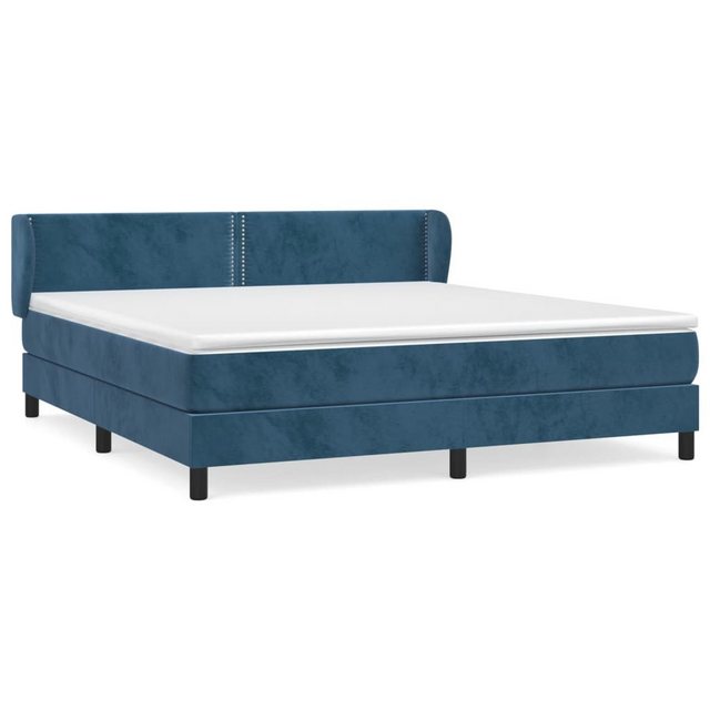 vidaXL Boxspringbett Bett Boxspringbett mit Matratze & Topper Samt verschie günstig online kaufen