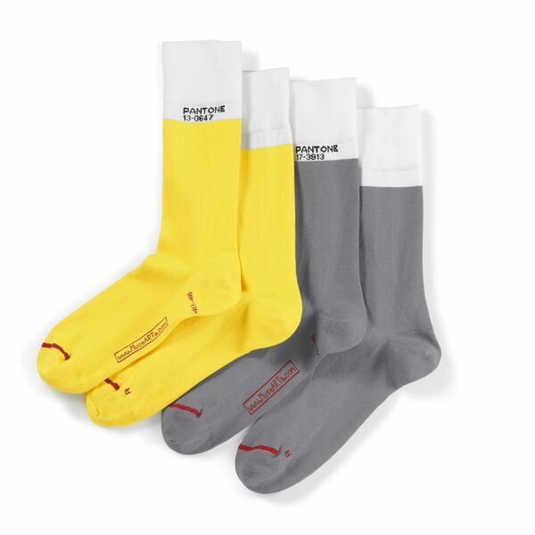 Bunte Socken, 2er Pack Bio Baumwolle günstig online kaufen
