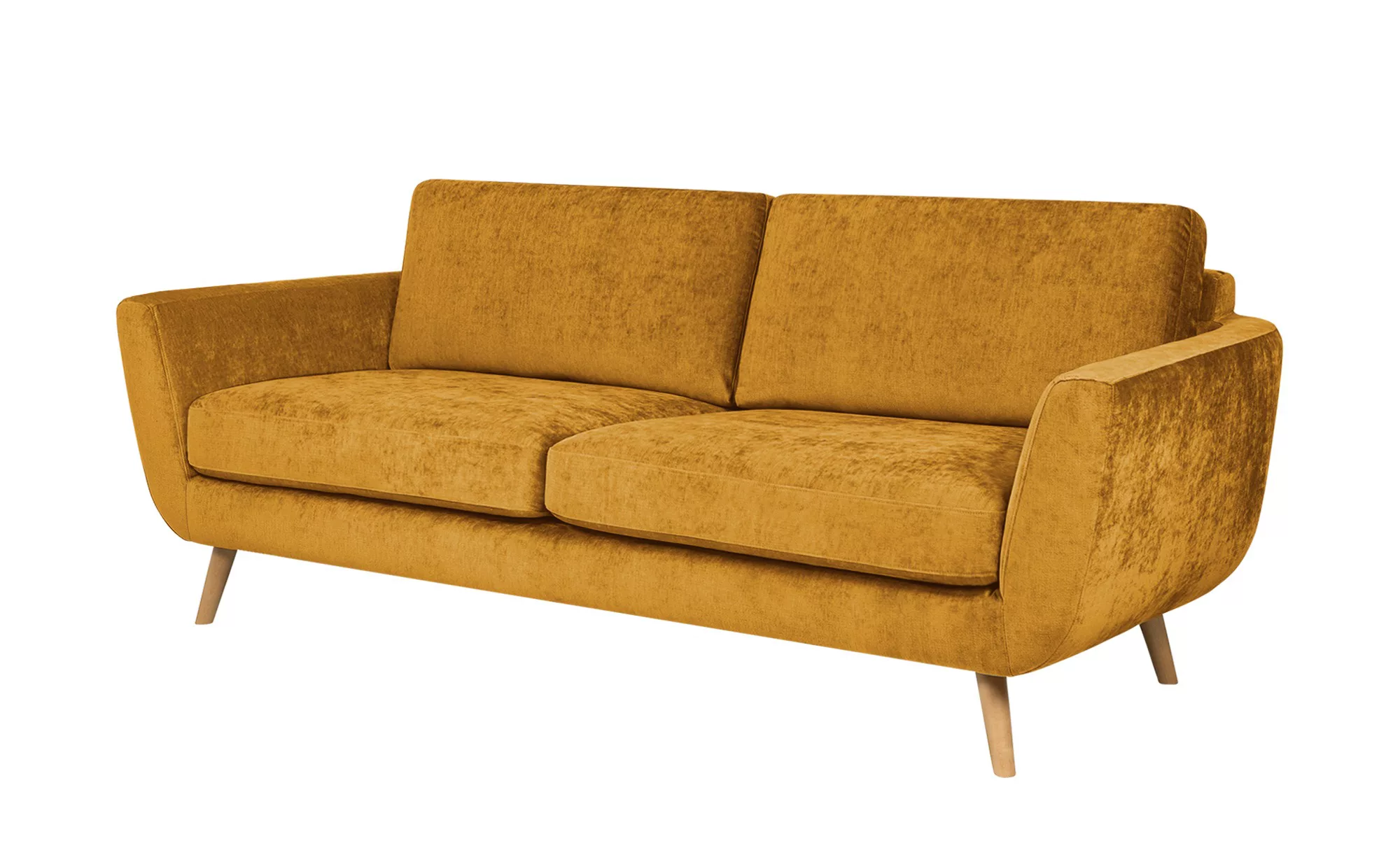 SOHO Sofa  Smilla  ¦ gelb ¦ Maße (cm): B: 217 H: 85 T: 93.0 Polstermöbel > günstig online kaufen