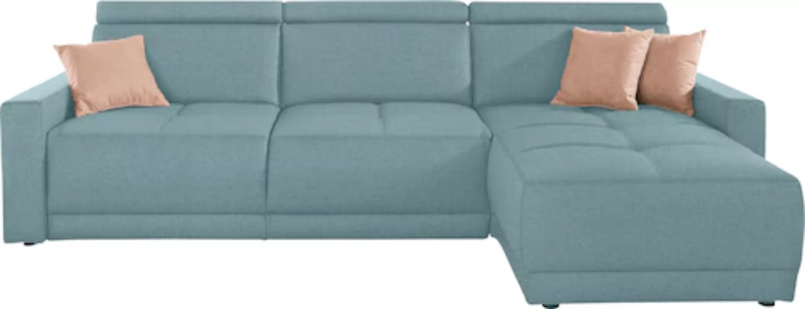 DOMO collection Ecksofa "Ava L-Form", mit Recamiere, Federkern wahlweise mi günstig online kaufen