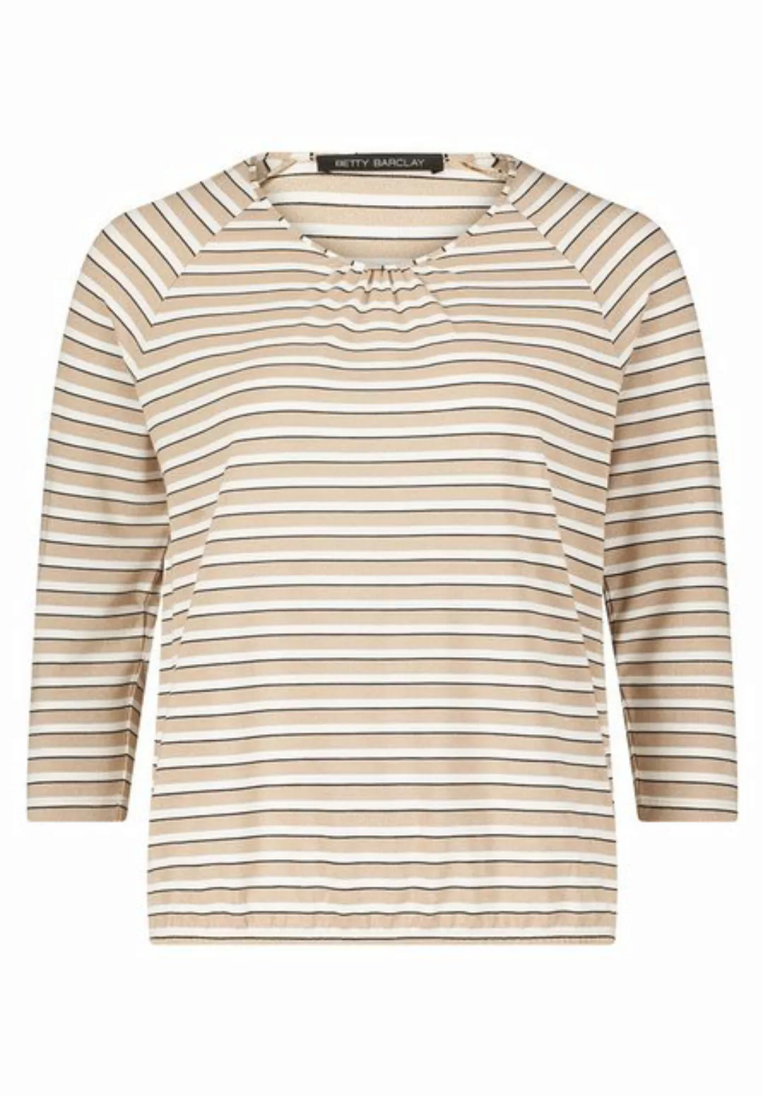 Betty Barclay 3/4-Arm-Shirt Betty Barclay Ringelshirt mit V-Ausschnitt (1-t günstig online kaufen