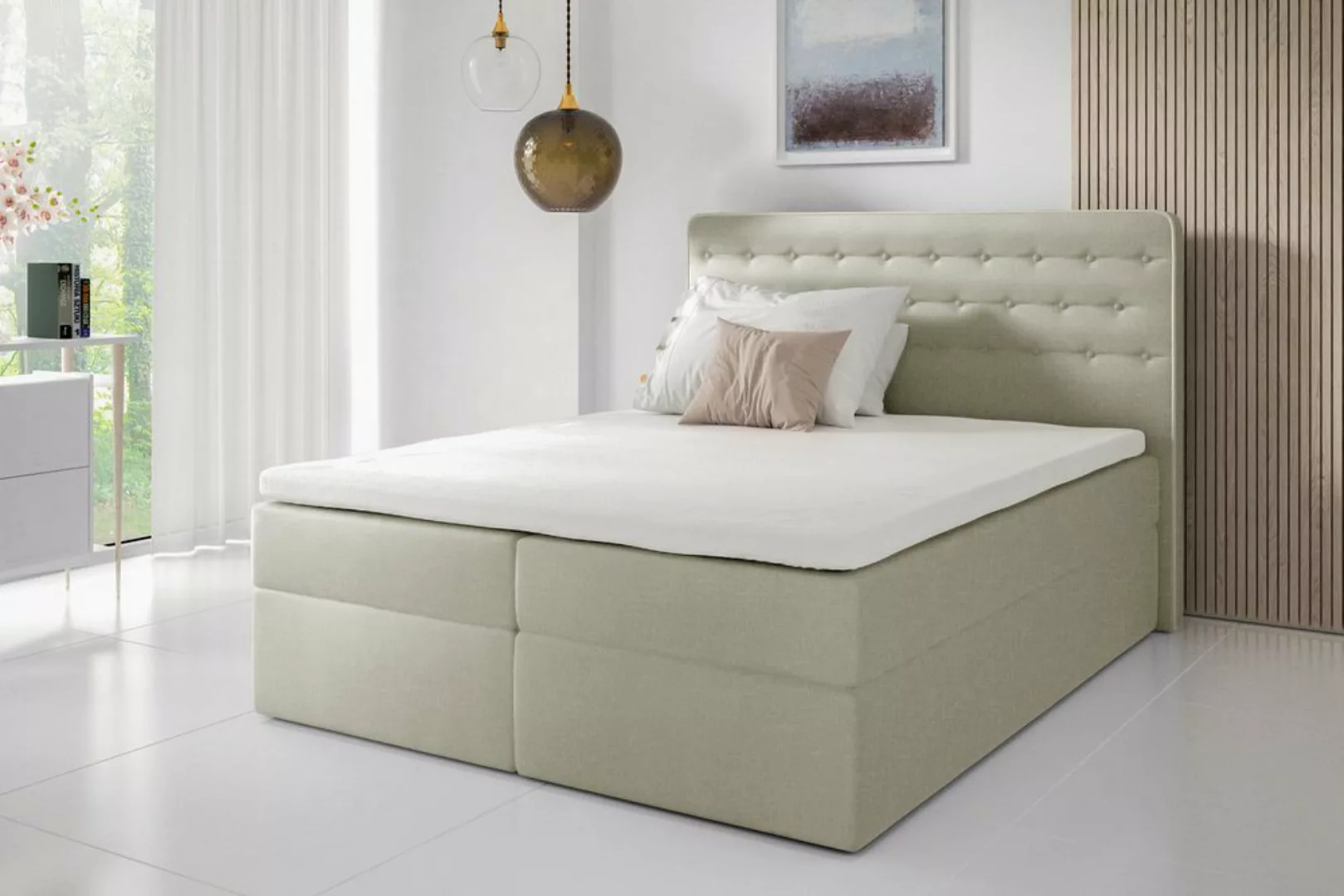 Stylefy Boxspringbett Aladin (Schlafzimmerbett, Bett), Design günstig online kaufen