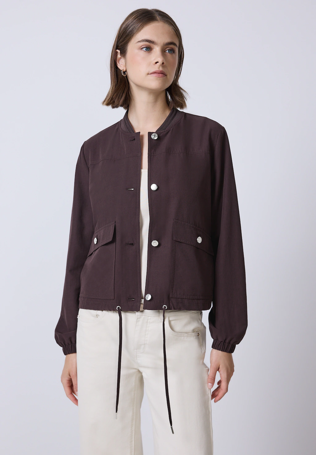 STREET ONE STUDIO Blouson, ohne Kapuze, mit Tunnelzugsaum günstig online kaufen
