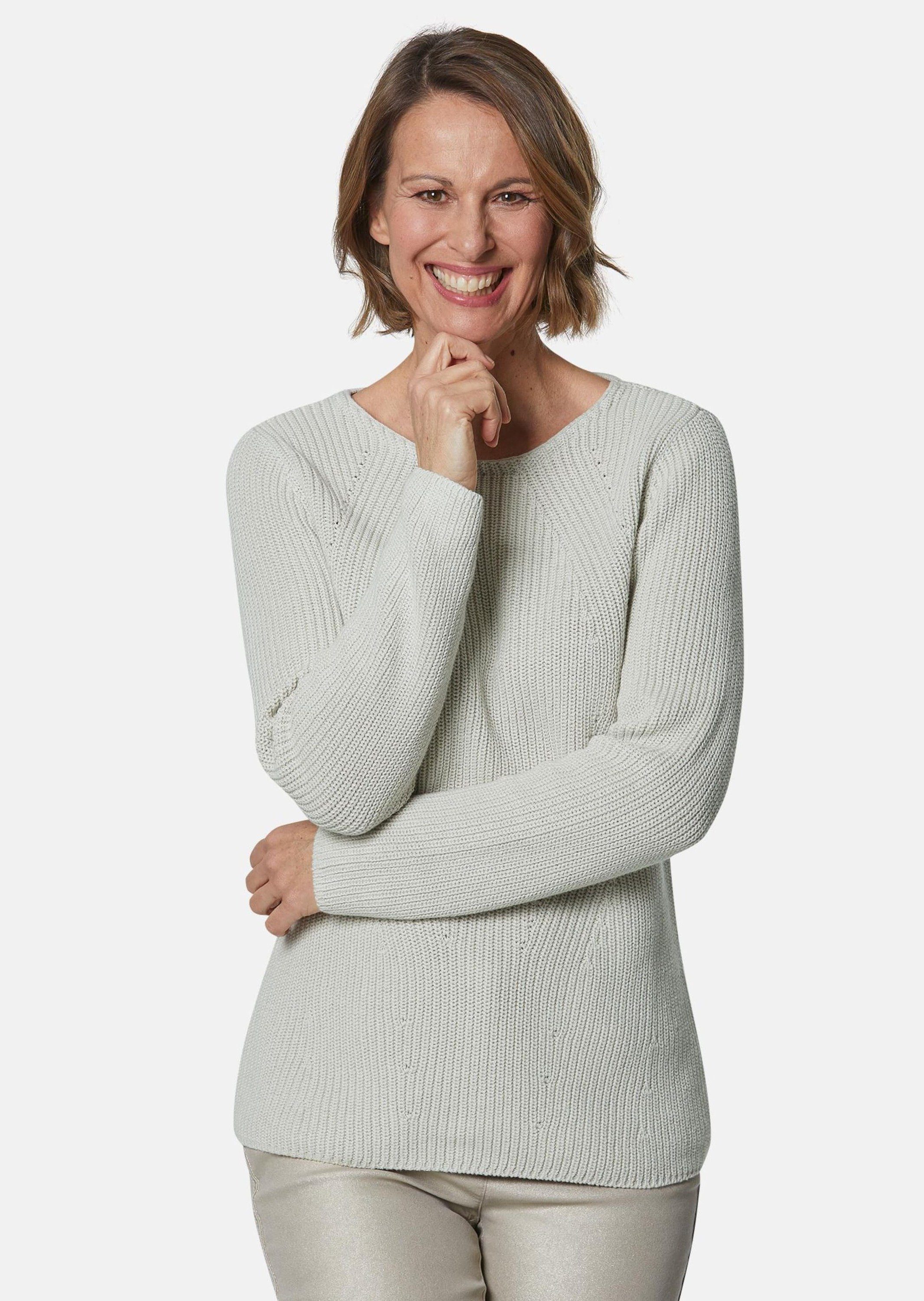 GOLDNER Strickpullover Kurzgröße: günstig online kaufen