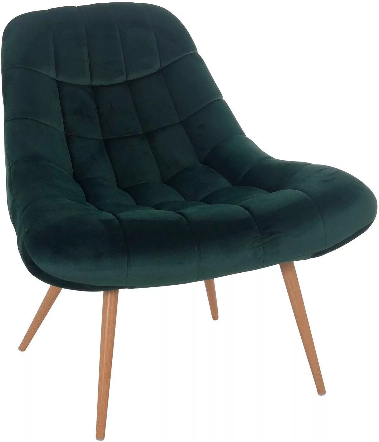 SalesFever Relaxsessel, mit XXL-Steppung, mit schwarzen oder naturfarbenen günstig online kaufen