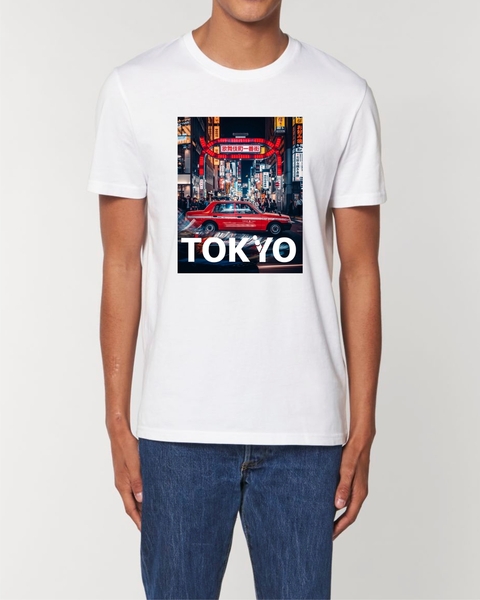 Unisex T-shirt | Bio Baumwolle | Fair&Nachhaltig | Tokyo Großer Aufdruck günstig online kaufen