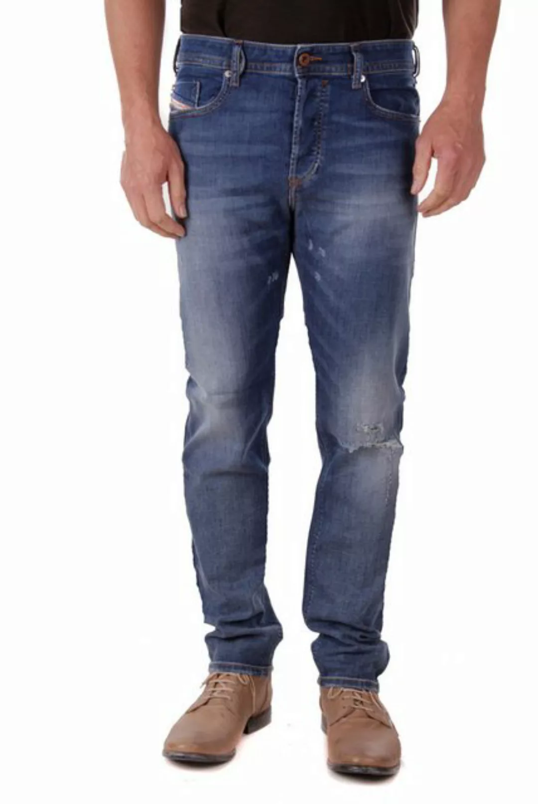 Diesel Tapered-fit-Jeans Diesel Buster R4TW8 Herren Jeans Hose Regular Slim günstig online kaufen