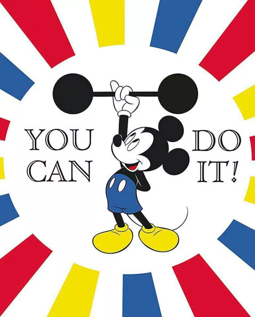 Komar Poster "Mickey Mouse Do it", Disney, (1 St.), Kinderzimmer, Schlafzim günstig online kaufen