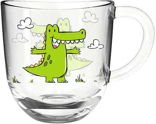 LEONARDO Tasse »BAMBINI Krokodil«, (Set, 6 tlg.), 280 ml, 6-teilig günstig online kaufen