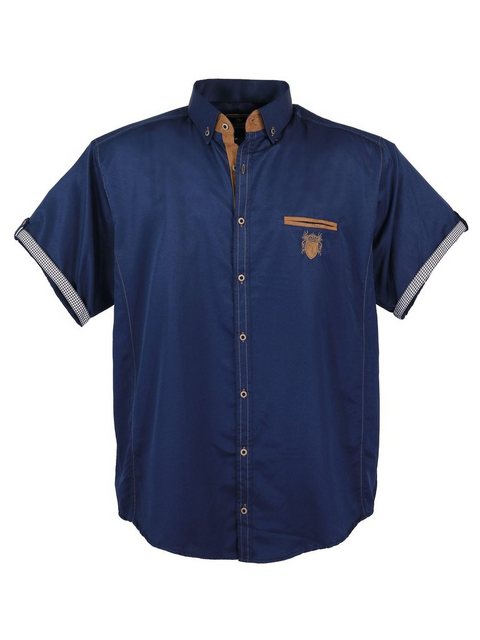 Lavecchia Kurzarmhemd Lavecchia Herren Kurzarmhemd 1128 (Navyblue, 3XL) mod günstig online kaufen