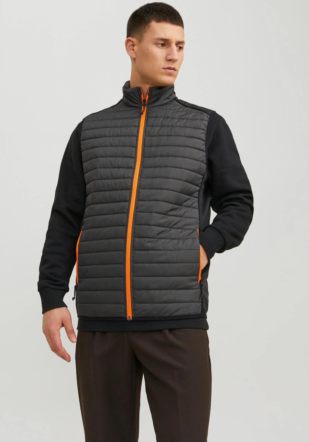 Jack & Jones Steppweste "JJEMULTI BODYWARMER COLLAR NOOS" günstig online kaufen