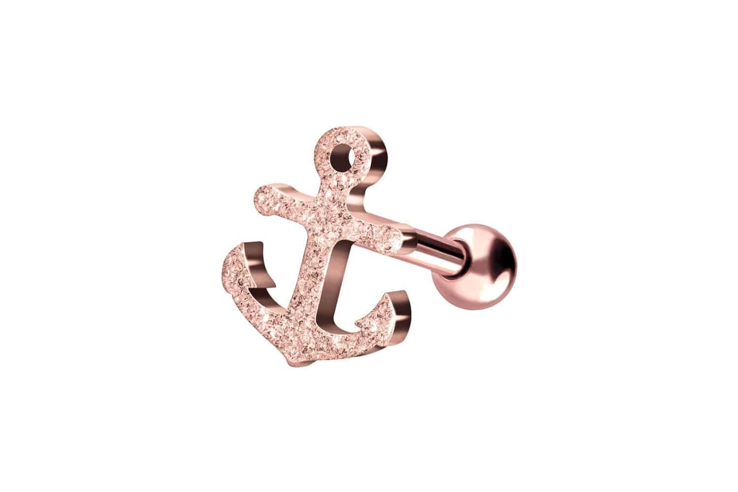 PIERCINGLINE Piercing-Set Chirurgenstahl Ohrpiercing ANKER + günstig online kaufen