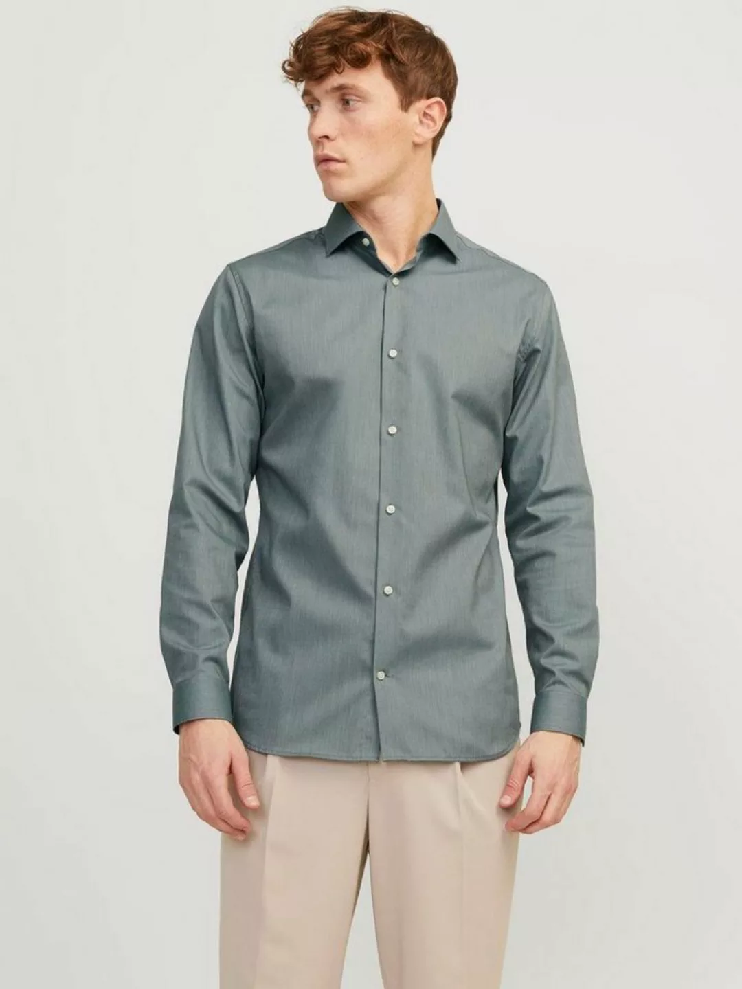 Jack & Jones Langarmhemd JPRBLAPARKER SHIRT L/S mit Hemdkragen günstig online kaufen