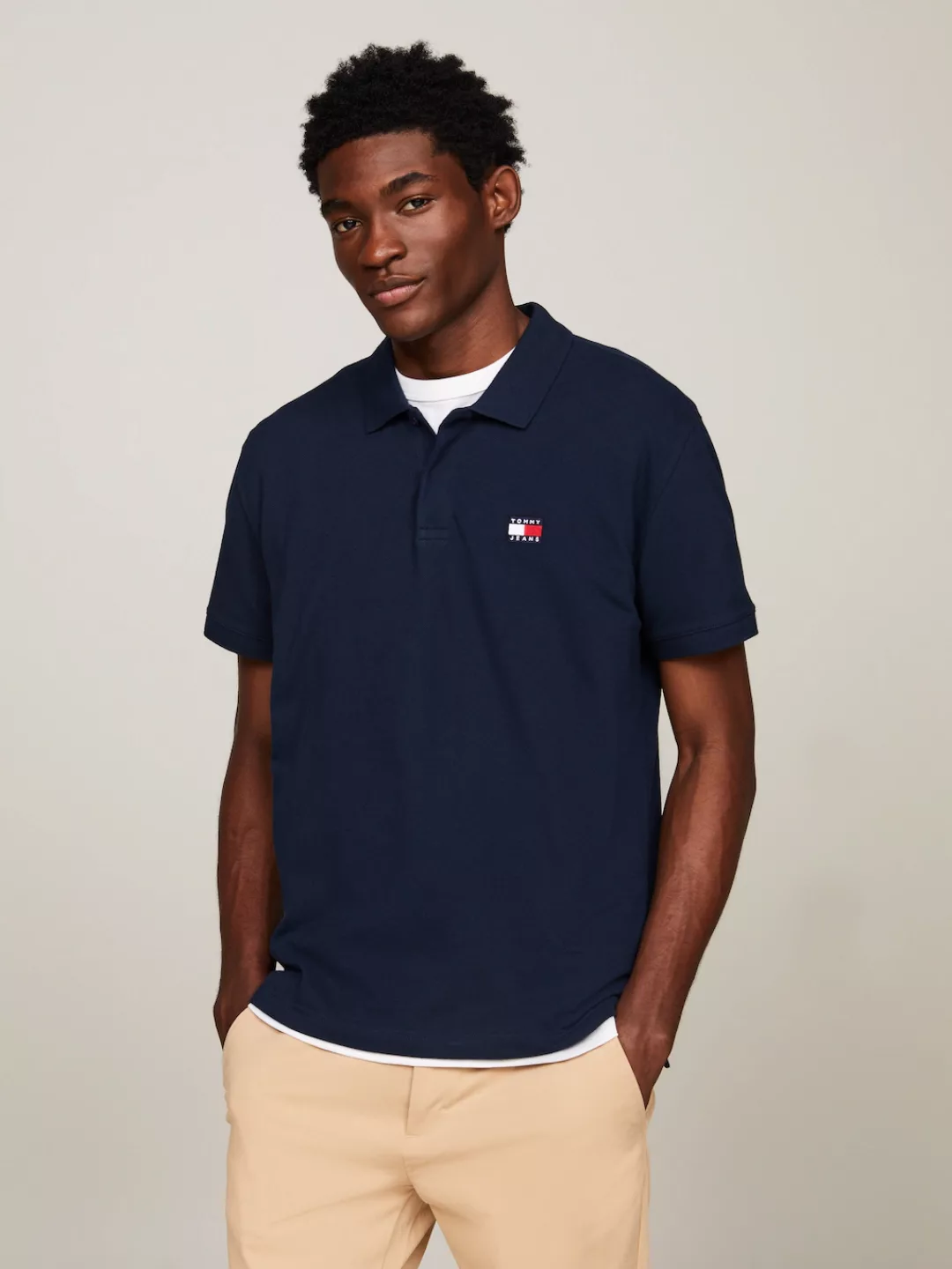 Tommy Jeans Poloshirt "TJM REG BADGE POLO", mit Polokragen günstig online kaufen