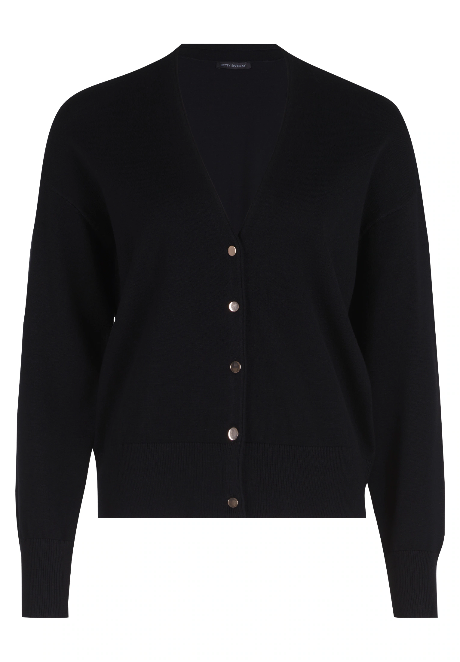 Betty Barclay Strickjacke "Betty Barclay Feinstrickjacke mit V-Ausschnitt", günstig online kaufen