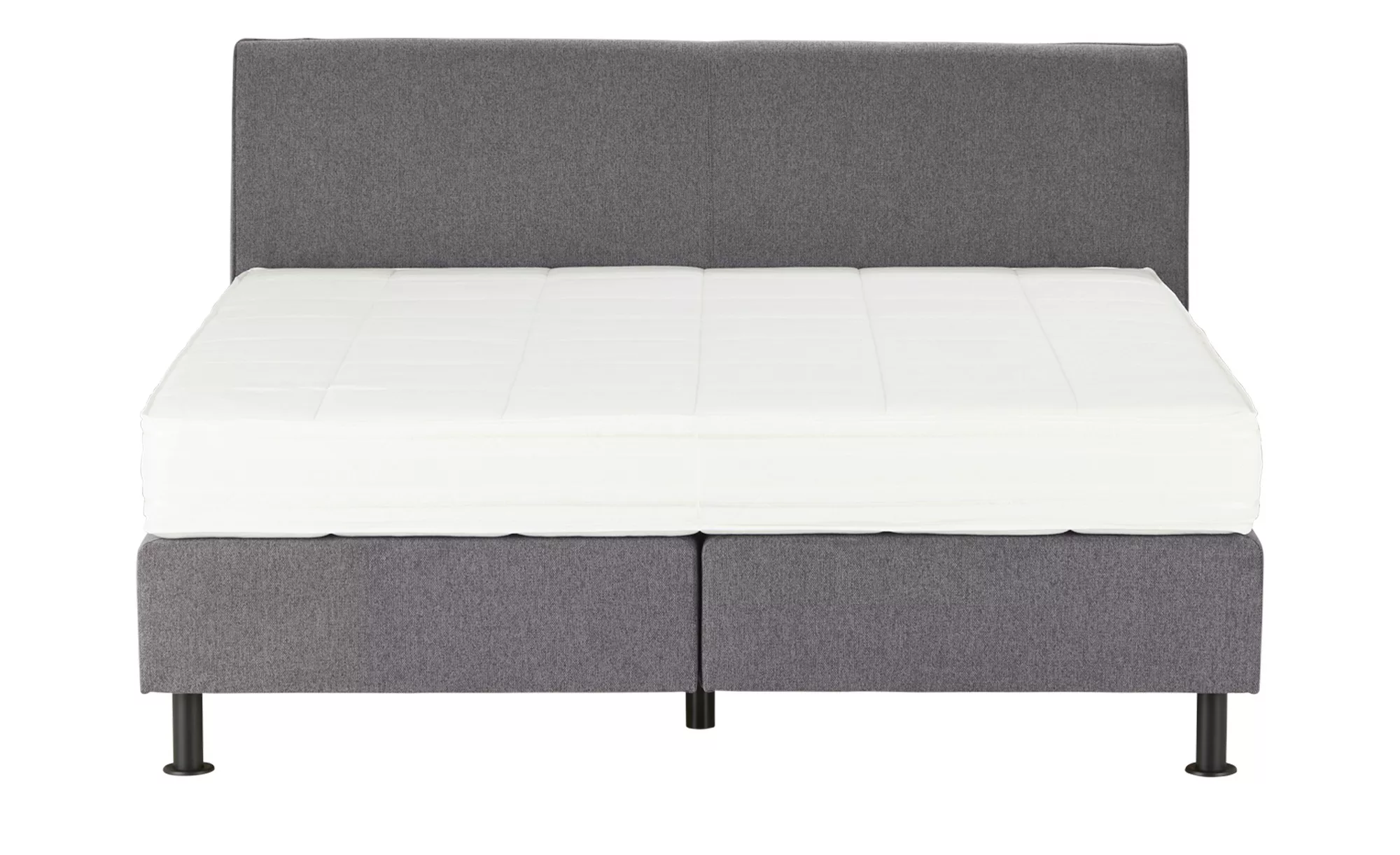 vanDoorn Boxspringbett  Earl ¦ grau ¦ Maße (cm): B: 172 H: 108 Betten > Box günstig online kaufen