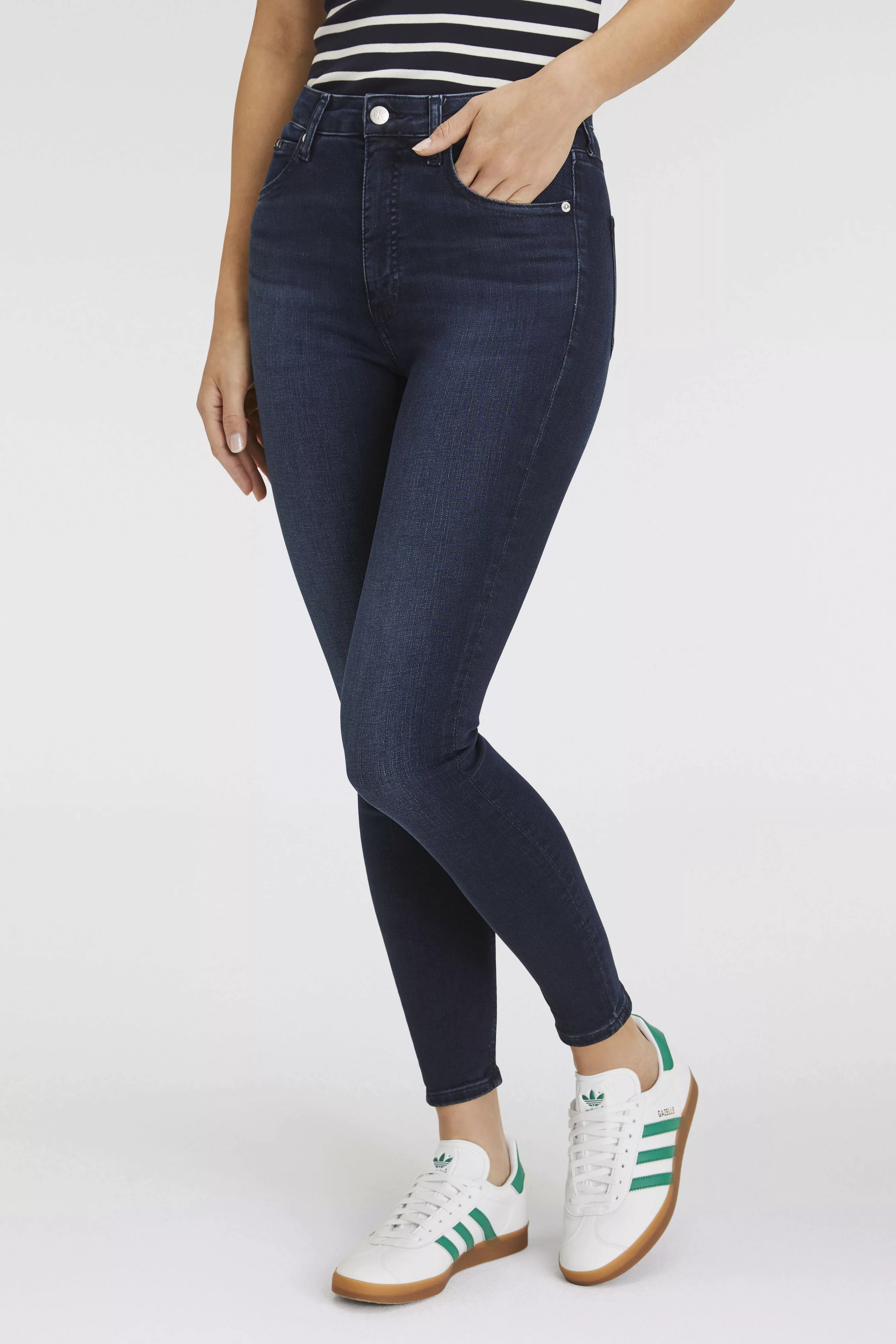 Calvin Klein Jeans Skinny-fit-Jeans "HIGH RISE SUPER SKINNY ANKLE" günstig online kaufen