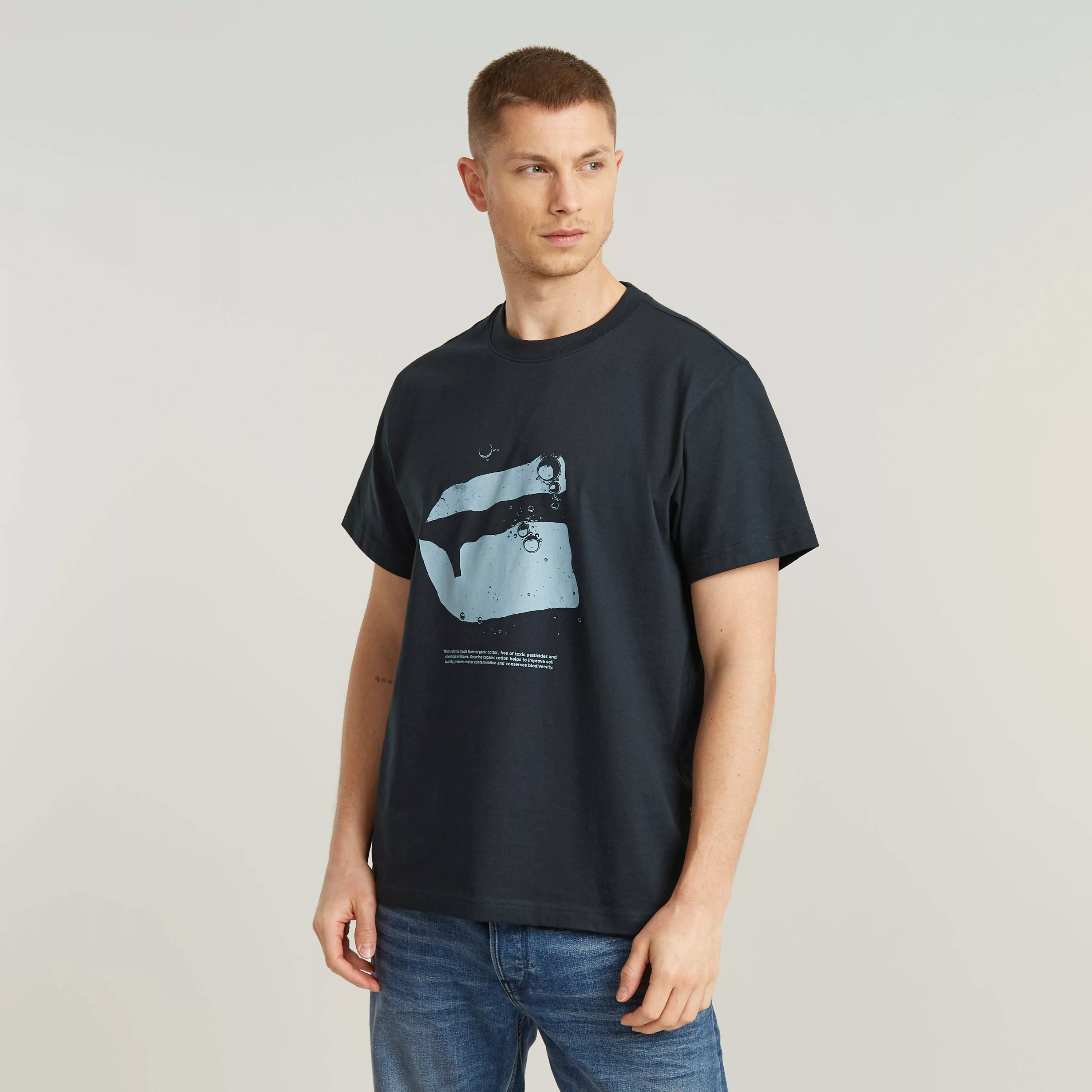 G-Star RAW T-Shirt Water burger loose r t günstig online kaufen