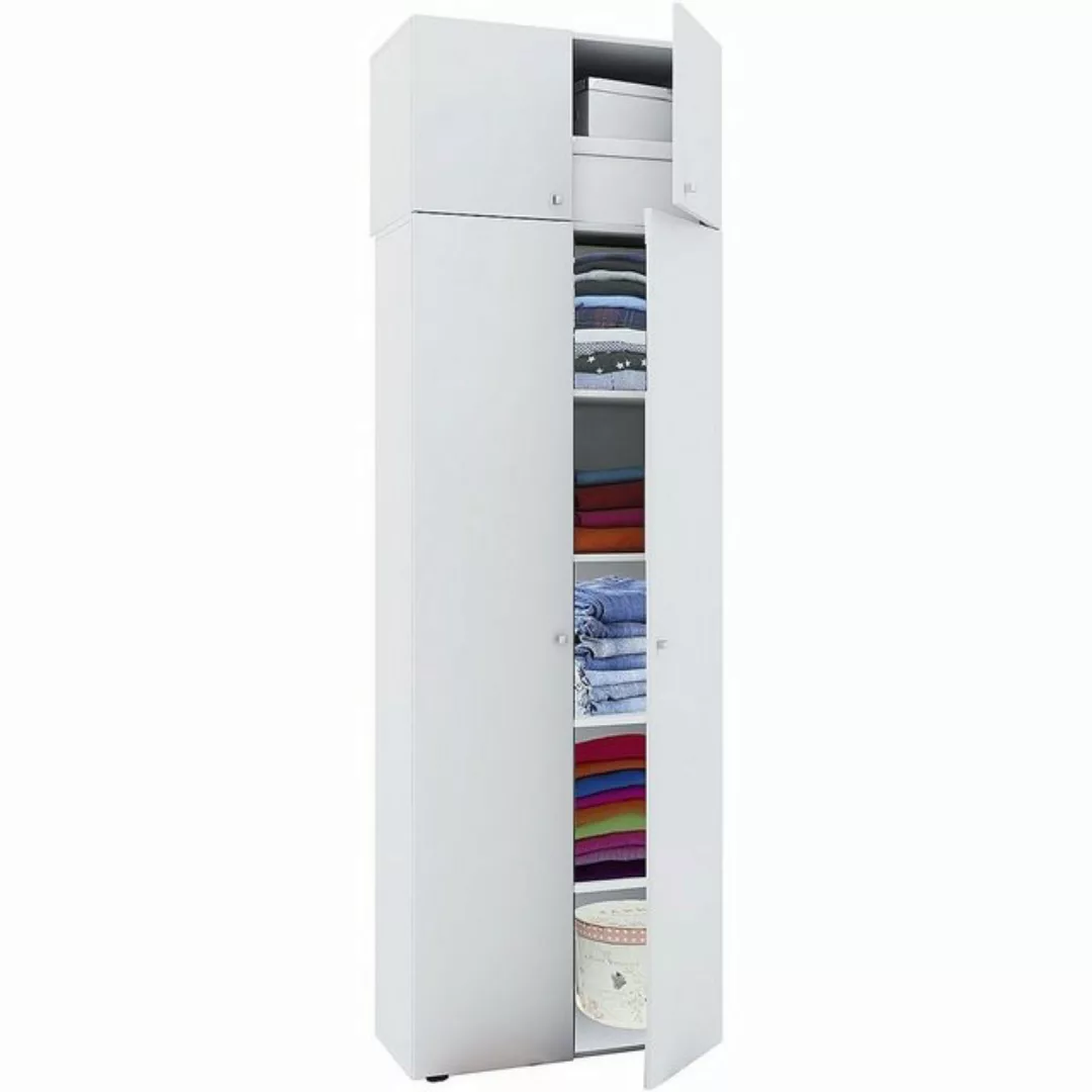 VCM - my home Aktenschrank Vandol Schrank mit Aufsatzelement, 70x218 cm günstig online kaufen