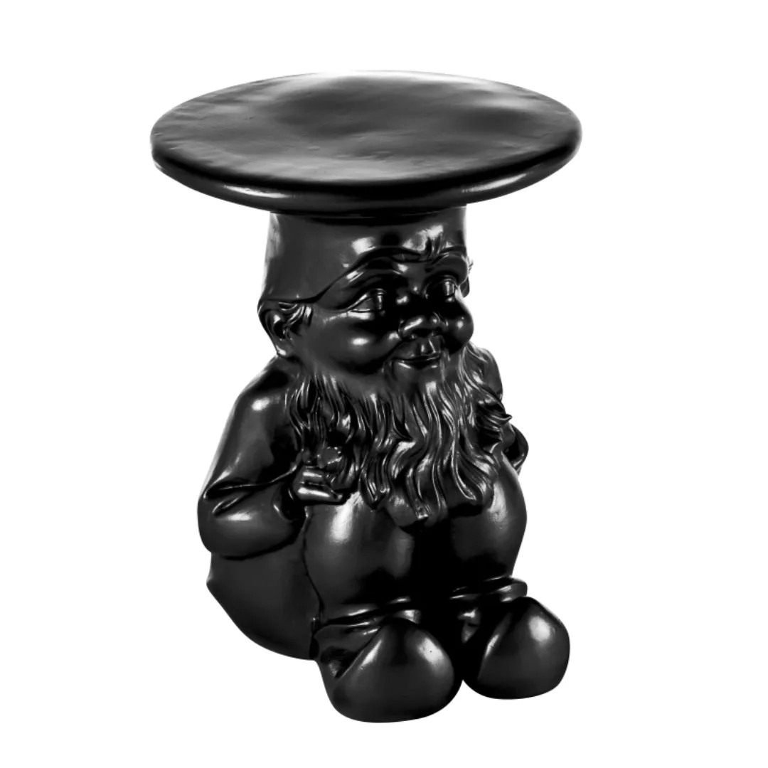 Kartell - Gnomes Napoleon Beistelltisch - schwarz/Kunststoff günstig online kaufen
