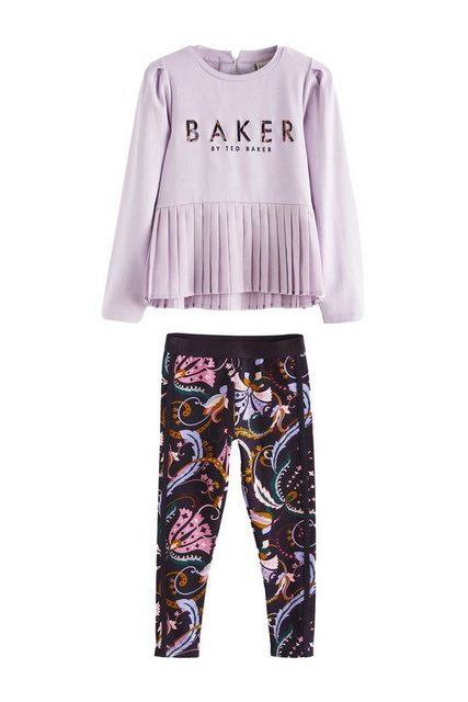 Baker by Ted Baker Langarmshirt & Leggings Baker By Ted Baker Paisley-Top u günstig online kaufen