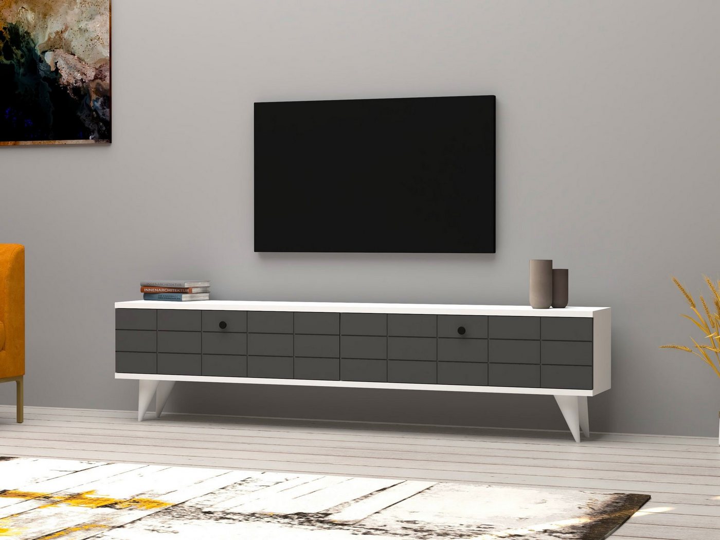 Skye Decor TV-Schrank Schränke, 35x160x25 cm, 100% Melaminbeschichtete Part günstig online kaufen