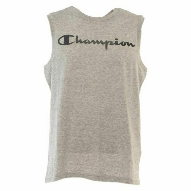 Champion T-Shirt Ärmelloses Herren-T-Shirt Champion Crewneck Grau günstig online kaufen