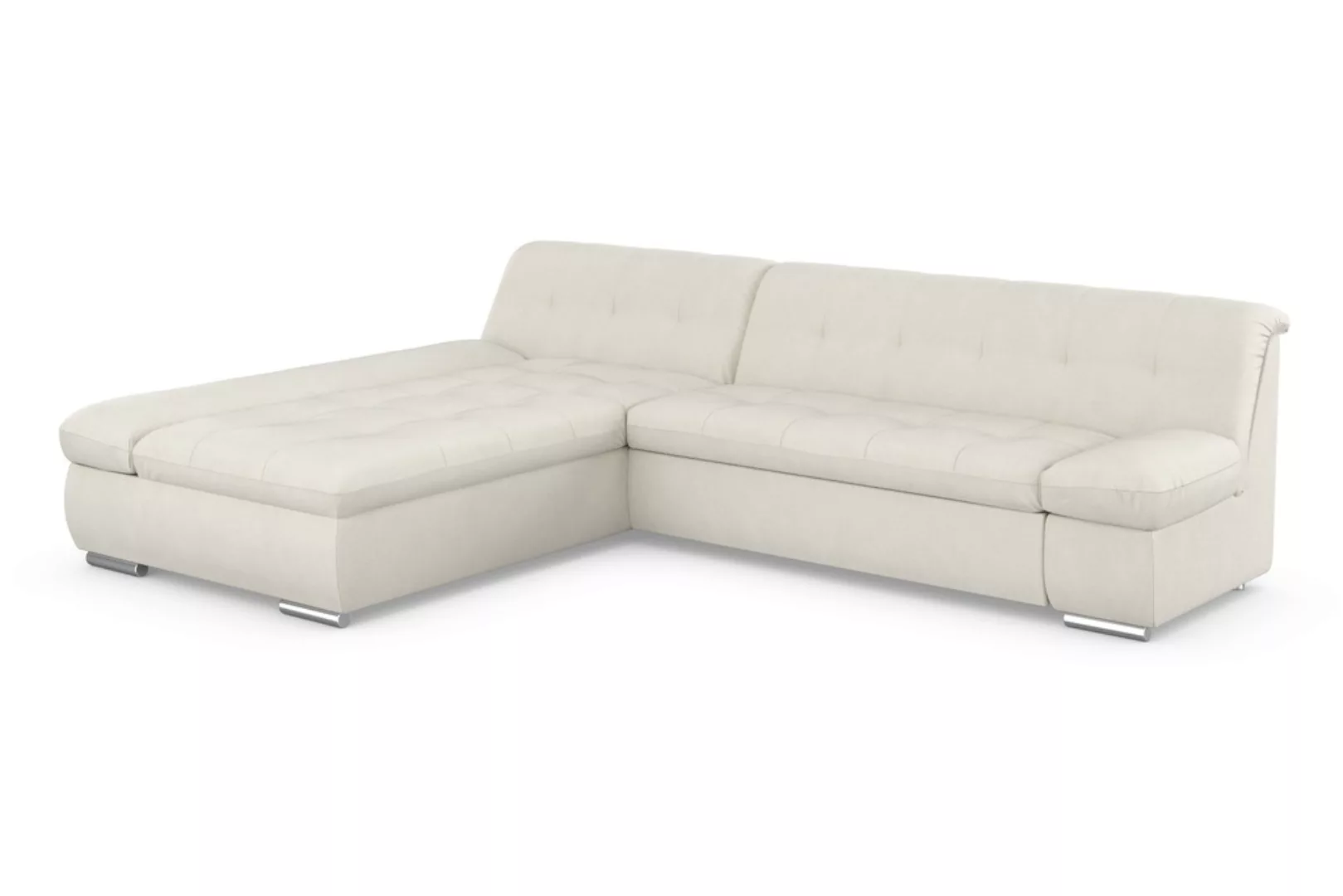 DOMO collection Ecksofa "Mona L-Form", wahlweise mit Bettfunktion günstig online kaufen