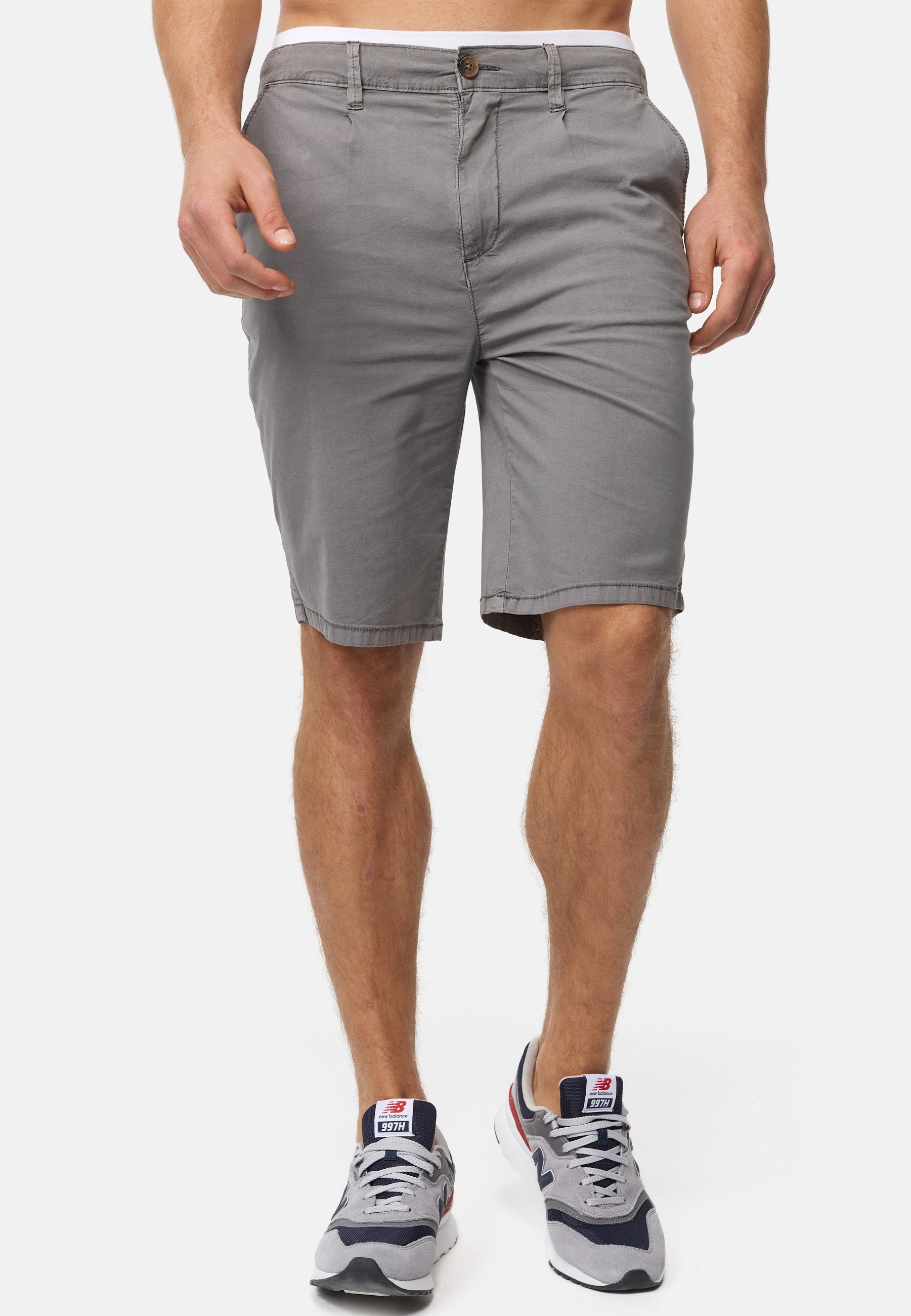 Indicode Chinoshorts INSan aus elastischer Baumwoll-Qualität günstig online kaufen