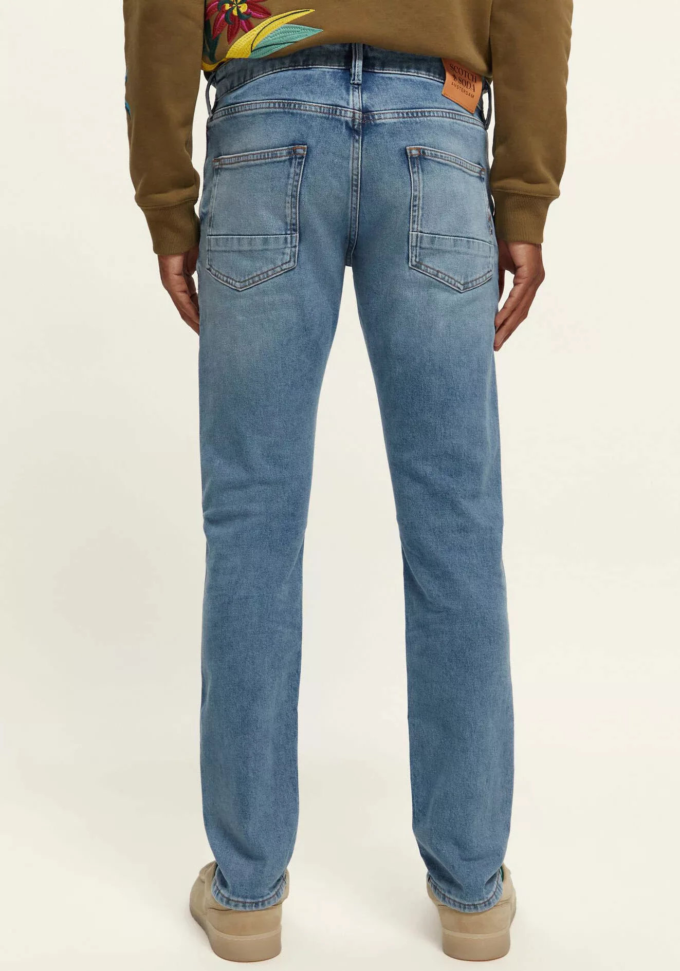 Scotch & Soda Slim-fit-Jeans Ralston regular slim jeans,Blauw Breath mit Fa günstig online kaufen