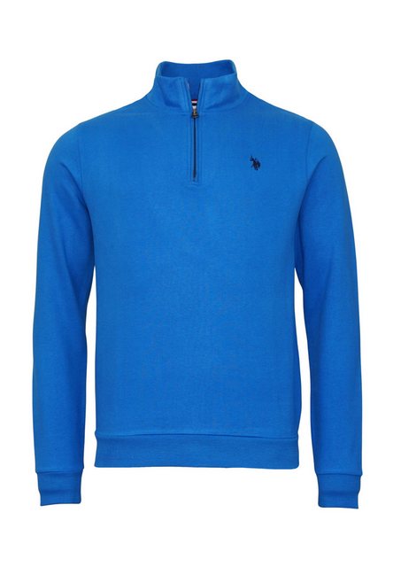 U.S. Polo Assn Sweatshirt Pullover Sweater Half Zip (1-tlg) günstig online kaufen