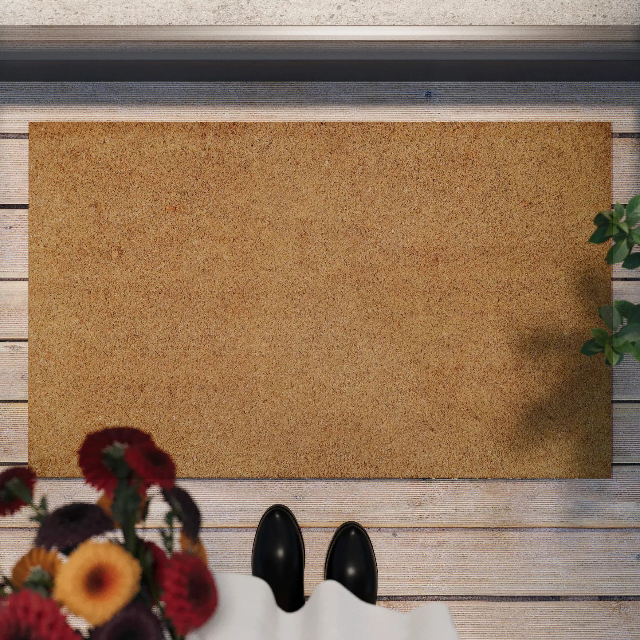 Wecon home Fußmatte »Coco Mat«, rechteckig, 18 mm Höhe, rutschfest, robust, günstig online kaufen