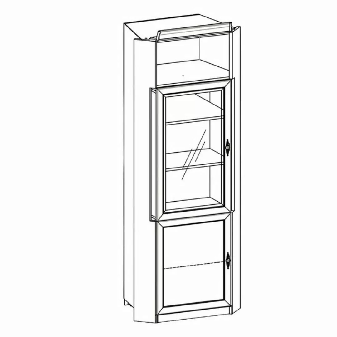 Xlmoebel Vitrine Traditionelle Schubladenkommode Schrankkommoden Anrichte I günstig online kaufen