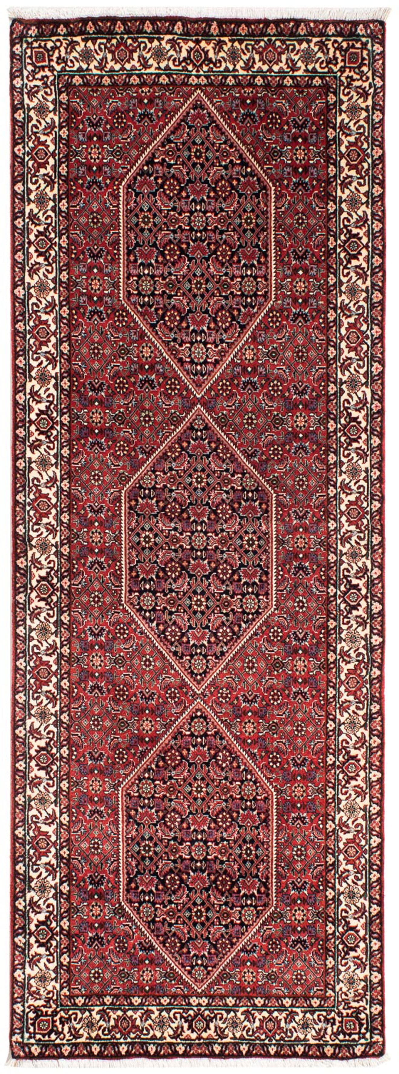 morgenland Orientteppich »Perser - Bidjar - 200 x 74 cm - dunkelrot«, recht günstig online kaufen