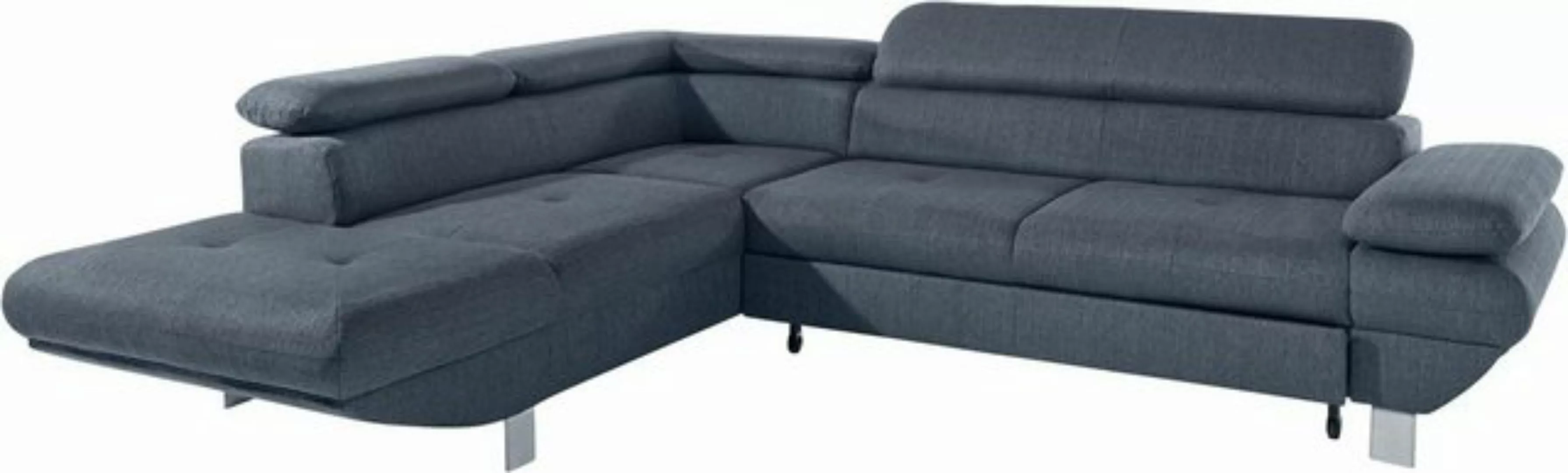 exxpo - sofa fashion Ecksofa Vinci, L-Form, wahlweise mit Bettfunktion günstig online kaufen