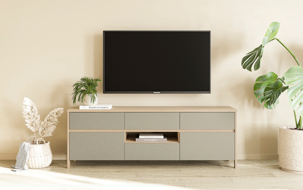 Home affaire TV-Schrank "Stranda, moderner TV-Unterschrank, Kommode im Scan günstig online kaufen
