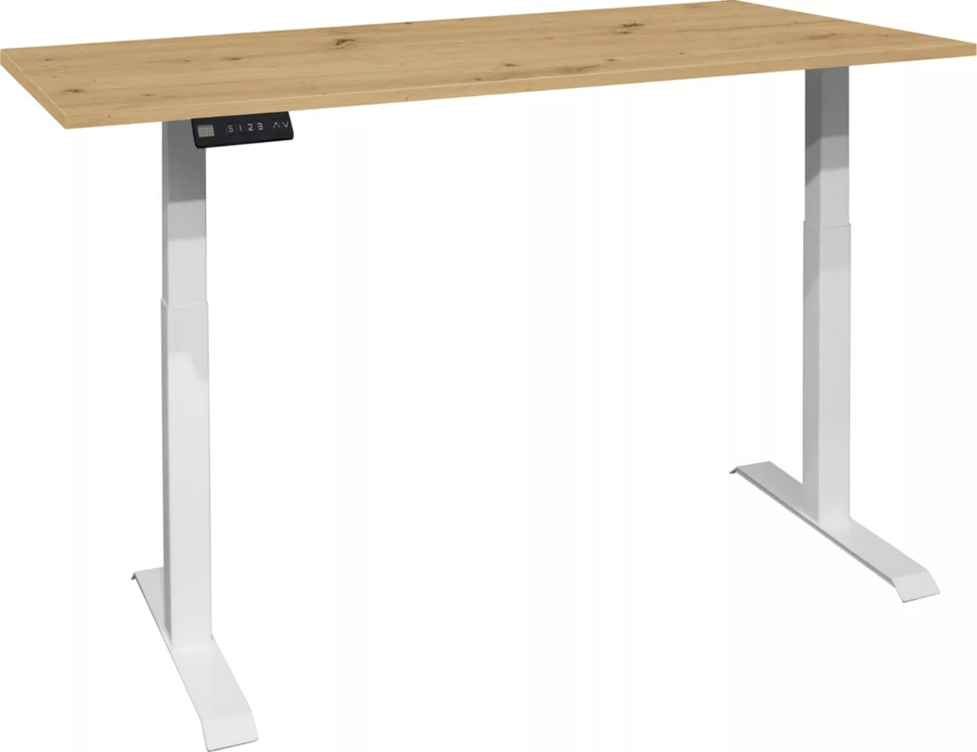 Mäusbacher Schreibtisch "Big System Office", Breite 120 cm, elektrisch höhe günstig online kaufen