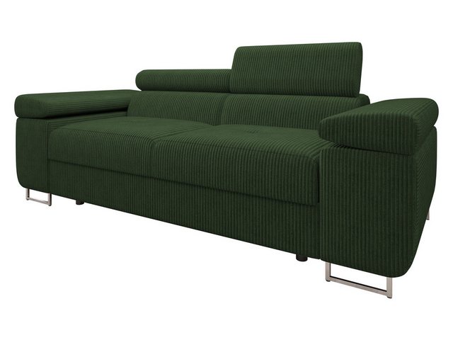 MIRJAN24 Sofa Torezio 2 Cord, Einstellbare Kopfstützen, 198x102x70-90 cm günstig online kaufen